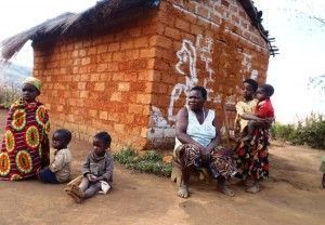 Mozambique. Foto de la rainha de Namuli