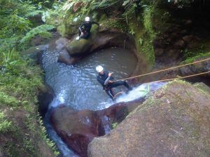 Isla de Martinica. Canyoning