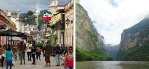 México. San Cristóbal de las Casas y el cañón del Sumidero