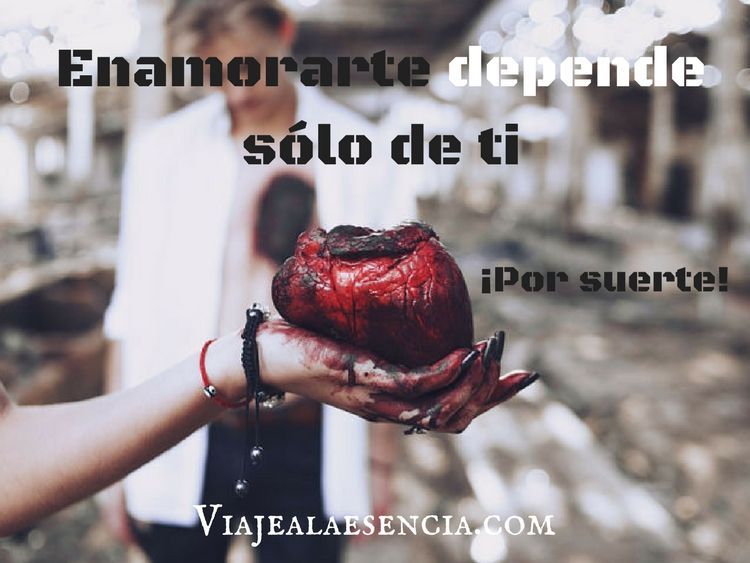 Enamorarte depende de ti. Portada