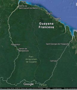 Guayana francesa. Geografía