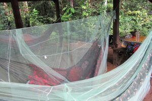 Sobrevivir en la selva. La hamaca para dormir.