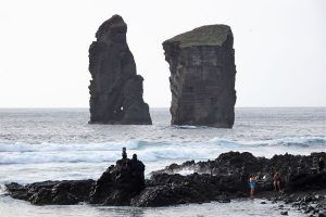 Azores. Las rocas de Mosterios