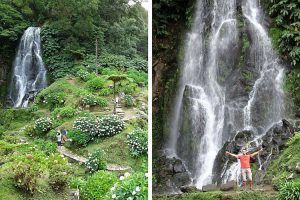 Azores. Cascada Véu da noiva