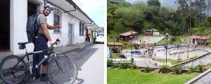 Camino a los termales de Coconuco, en Popayán