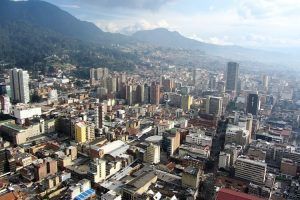 Vistas de Bogotá desde la Torre Colpatria