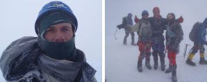 Desde la cima del Cotopaxi