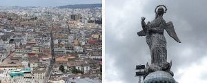 Quito y la Virgen del Panecillo