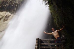 El Paillón del Diablo, bonita cascada cerca de Baños