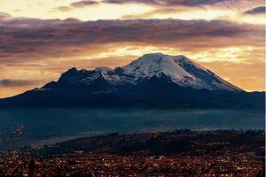 Volcán Chimborazo. Ecuador