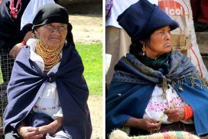 Gente de Otavalo. Ecuador