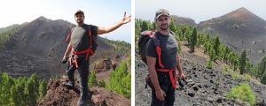 Volcán Duraznero y Volcán Martín. Ruta de los volcanes