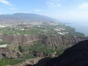 Vistas desde el mirador de El Time, La Palma