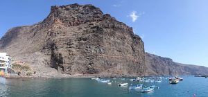 Playa de Vueltas, en la Gomera