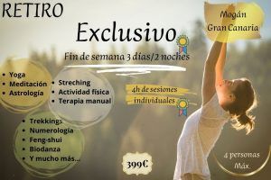 Retiro en Gran Canaria en Mogán de fin de semana