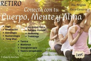 Retiro en Gran Canaria en Santa Brígida 1 semana