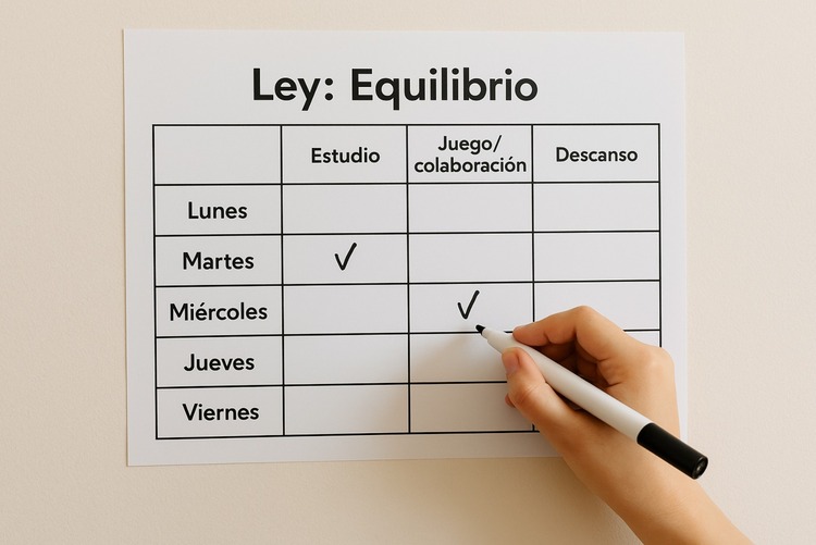 El equilibrio es parte de la espiritualidad para niños