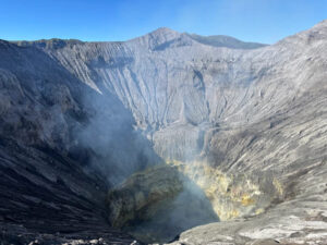 Cráter del volcán Bromo