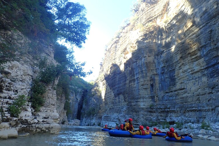Cañón de Osumi. Albania
