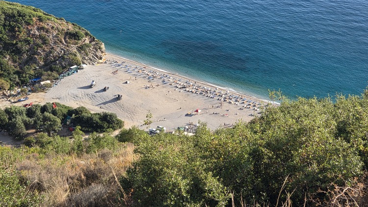 Playa de Gjipes. Albania